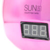 UV/LED Sun 5 48W Holo Pink