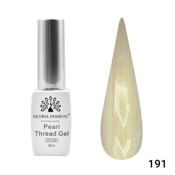 Pearl Thread Gel Nail Polish 8ml Global Fashion 191