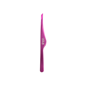 ZOLA Professional Beveled Tweezers for eyebrows PINK