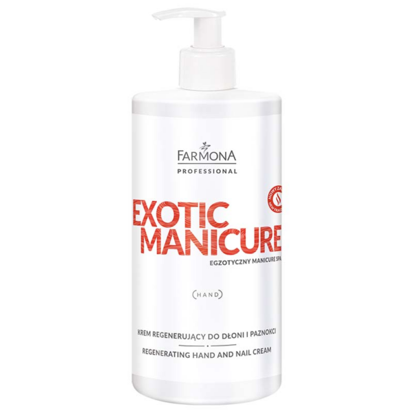 Regenerating Hand Cream Farmona Exotic Manicure Spa 500 ml