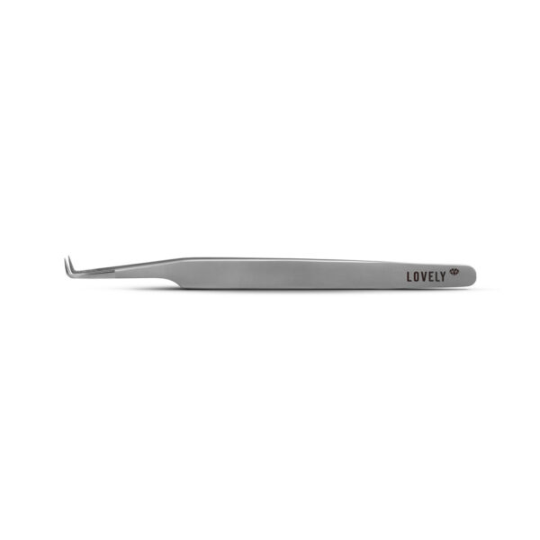 Eyelash Extension Tweezers Lovely Diamond series, 90 degrees, 5 mm