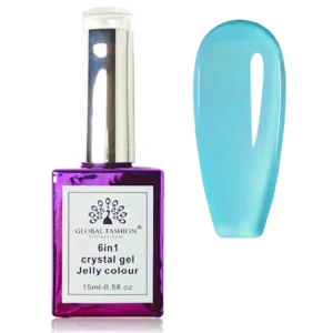 Global Fashion 6 in 1 Jelly color No6604 Blue 15ml