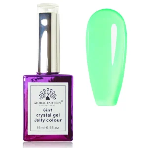 Global Fashion 6 in 1 Jelly color No6601 Green 15ml