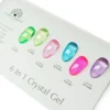 Global Fashion 6 in 1 Jelly color No6601 Green 15ml