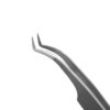 Eyelash Extension Tweezers Lovely Diamond series, 45 degrees with band, 5 mm