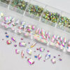 Σετ Κοσμημάτων για Νύχια Nail Art σε Μικτά Μεγέθη Sweet