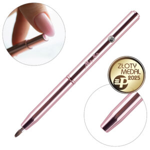 Πινέλο Thin oval Pro Gel rose gold Molly Nails Nr 4