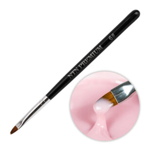 Gel Brush No 6 NTN Premium Oval Gift