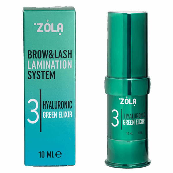 ZOLA Color Lab Laminating Compound 03 Hyaluronic Green Elixir