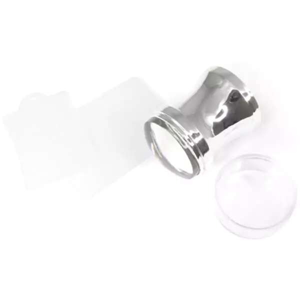 Nail-Stamping Kit Clear Stamper & Scraper