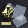 Nail-Stamping Kit Clear Stamper Scraper