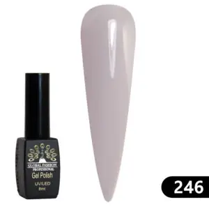Global Fashion Gel Polish Black Elite 8ml 246