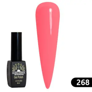 Global Fashion Gel Polish Black Elite 8ml 268