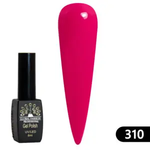 Global Fashion Gel Polish Black Elite 8ml 310