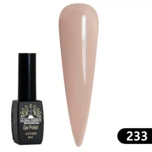 Global Fashion Gel Polish Black Elite 8ml 233