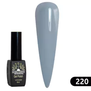 Global Fashion Gel Polish Black Elite 8ml 220