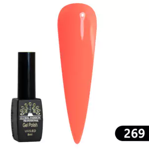 Global Fashion Gel Polish Black Elite 8ml 269
