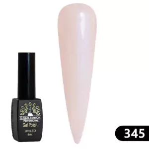 Global Fashion Gel Polish Black Elite 8ml 345