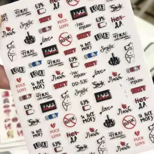 Nail Stickers DD530