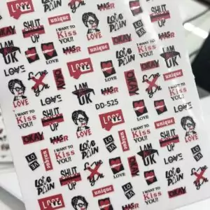 Nail Stickers DD525