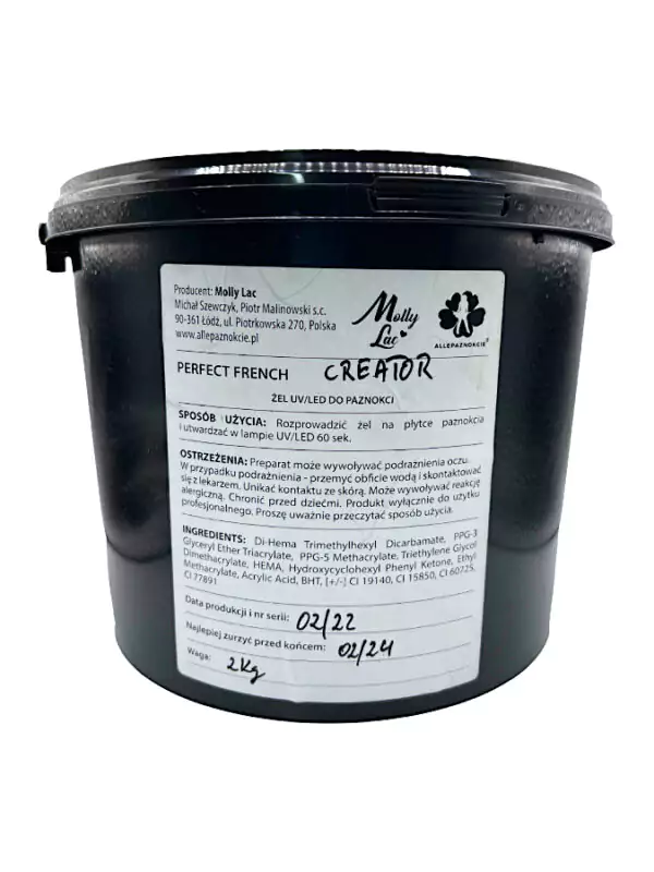 MollyLac Builder Gel Transparent 2kg