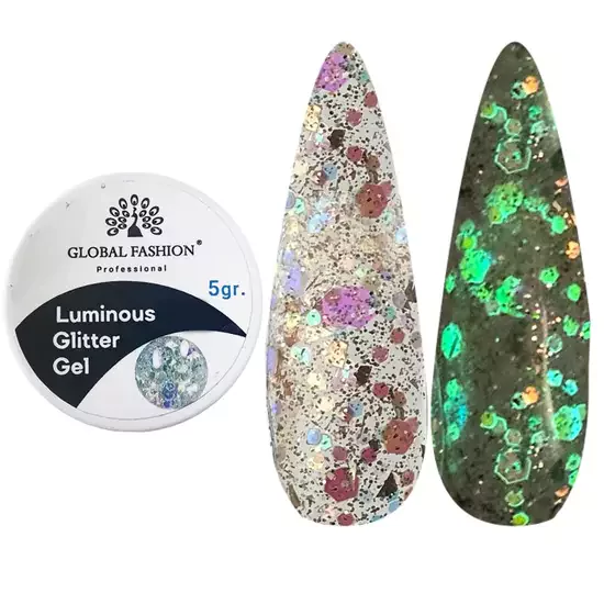 Luminous Glitter Gel 5gr 02