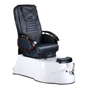 Bs καρέκλα πεντικιούρ με μασάζ BR-3820D μαύρη