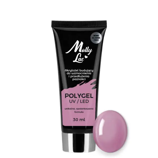 Polygel MollyLac Bean Paste 30ml Nr 20 Hema/di-Hema free