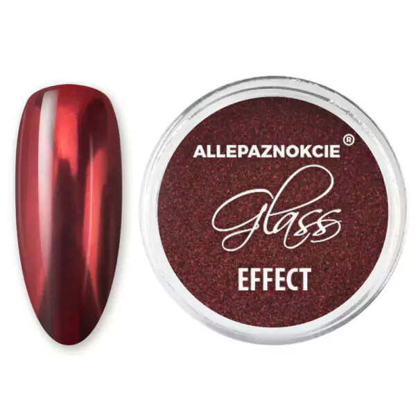 Glass Effect Red Nr 3