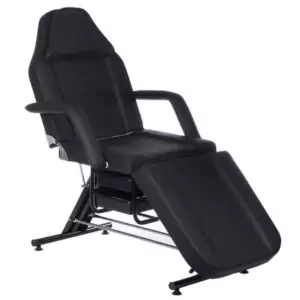 Καρέκλα BS Cosmetic με κυβέτες BW-262A μαύρη