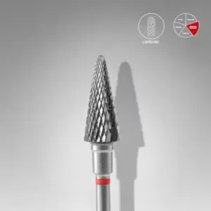 Carbide nail drill bit, cone red FT71R060/14