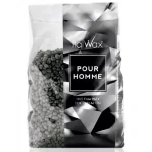 Ζεστό Κερί σε Σταγόνες 1kg Silver Pour Homme Italwax