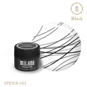 Spider Gel Black Milano Cosmetic