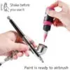 SAGUDIO Airbrush Paint Set 12 Colors 30ml