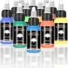 SAGUDIO Airbrush Paint Set 12 Colors 30ml
