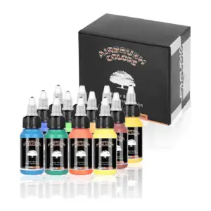 SAGUDIO Airbrush Paint Set 12 Colors 30ml