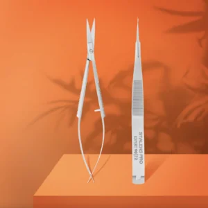 Professional micro scissors for eyebrows modeling EXPERT 90 TYPE 2