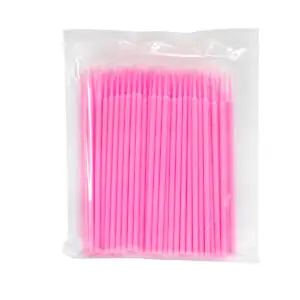 Microbrushes 100τμχ Rose