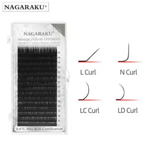 Black Lashes Nagaraku 0.07L 14mm