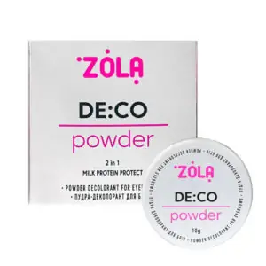 Eyebrow decolorant powder ZOLA DE:CO Powder, 10 g