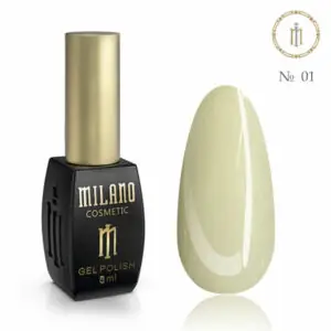 Gel Polish Milano Pastel 8ml 01