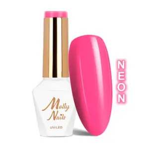 Hybrid Gel Polish Neons Candy Pink Hema/di-Hema free 8g Nr 75