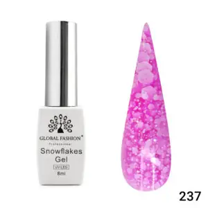 Snow Flake Gel Nail Polish 8ml Global Fashion