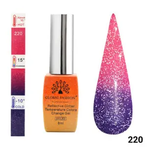 Global Fashion Temperature Color Change Disco No 220 8ml