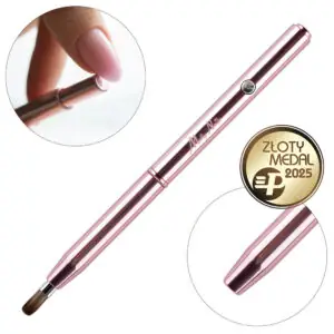 Πινέλο Oval Pro Gel rose gold Molly Nails Nr 6