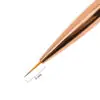 Brush Διπλής Όψης Allelac Gel No6 Nail Art 9mm